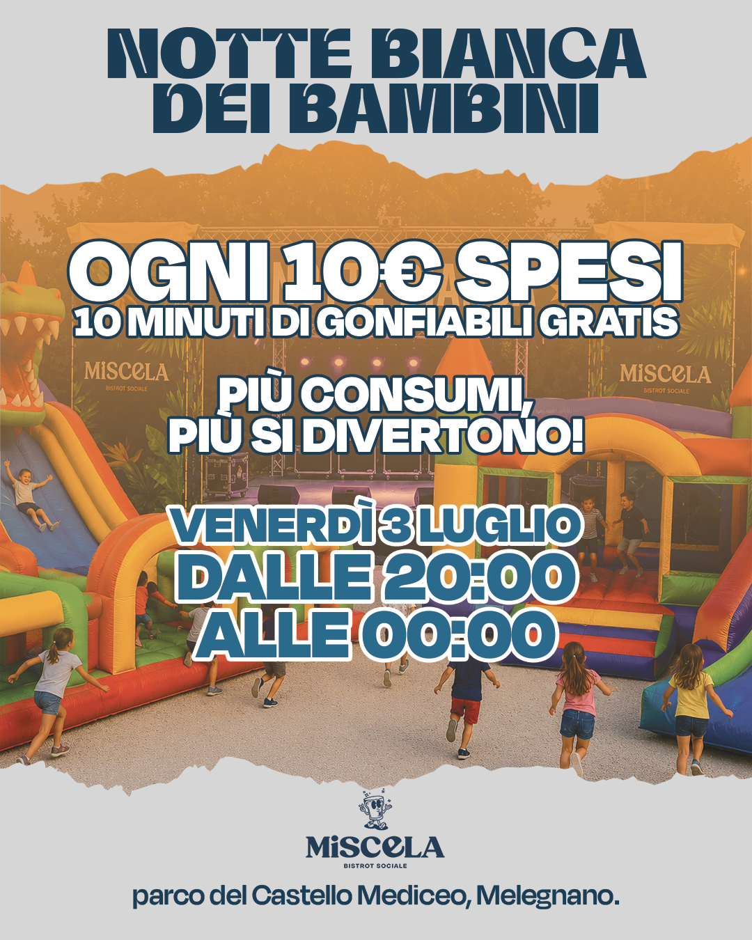 NOTTE BIANCA DEI BAMBINI