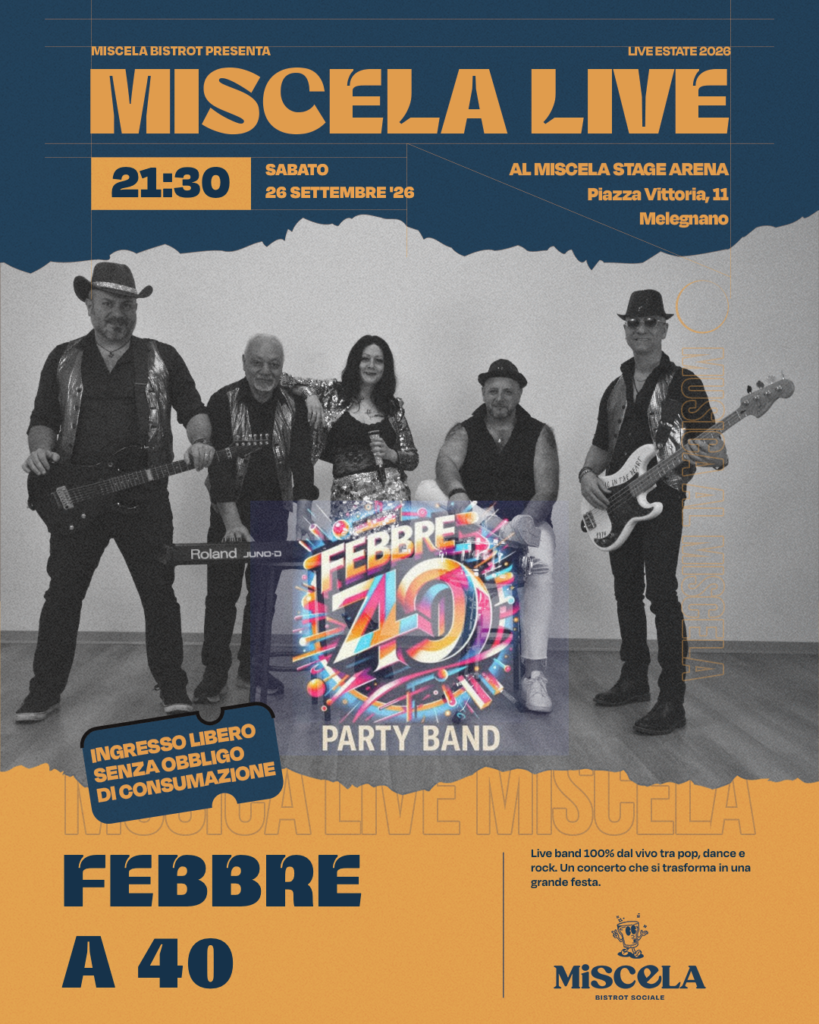 FEBBRE A 40 LIVE AL MISCELA STAGE ARENA