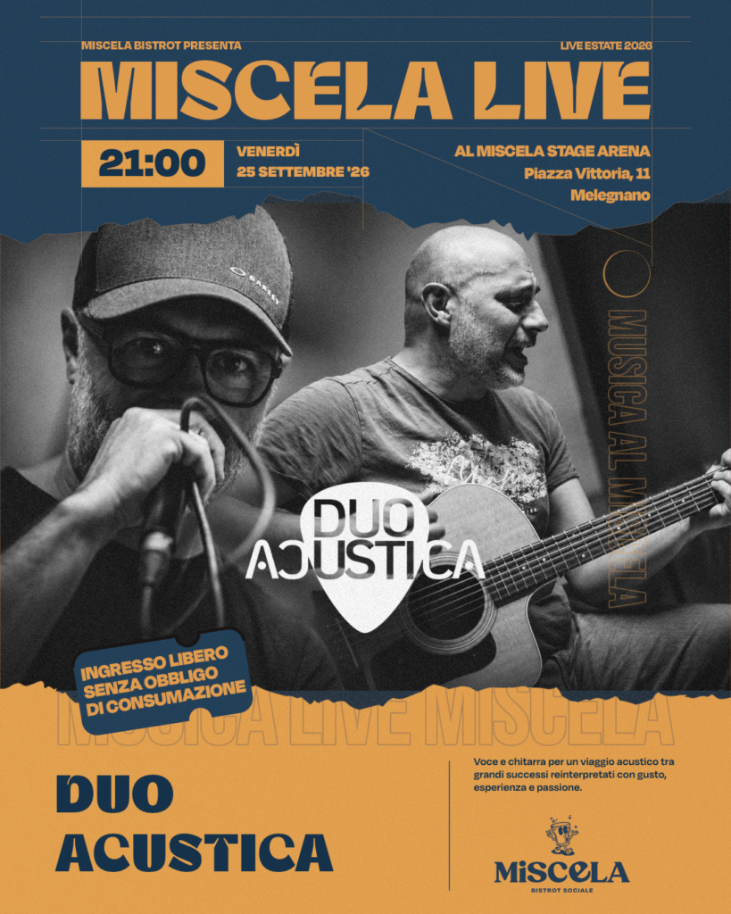 DUOACUSTICA LIVE AL MISCELA STAGE ARENA
